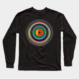 spinning vinyl record Long Sleeve T-Shirt